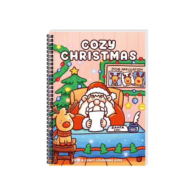 Різдво дитяча книжка-розмальовка
